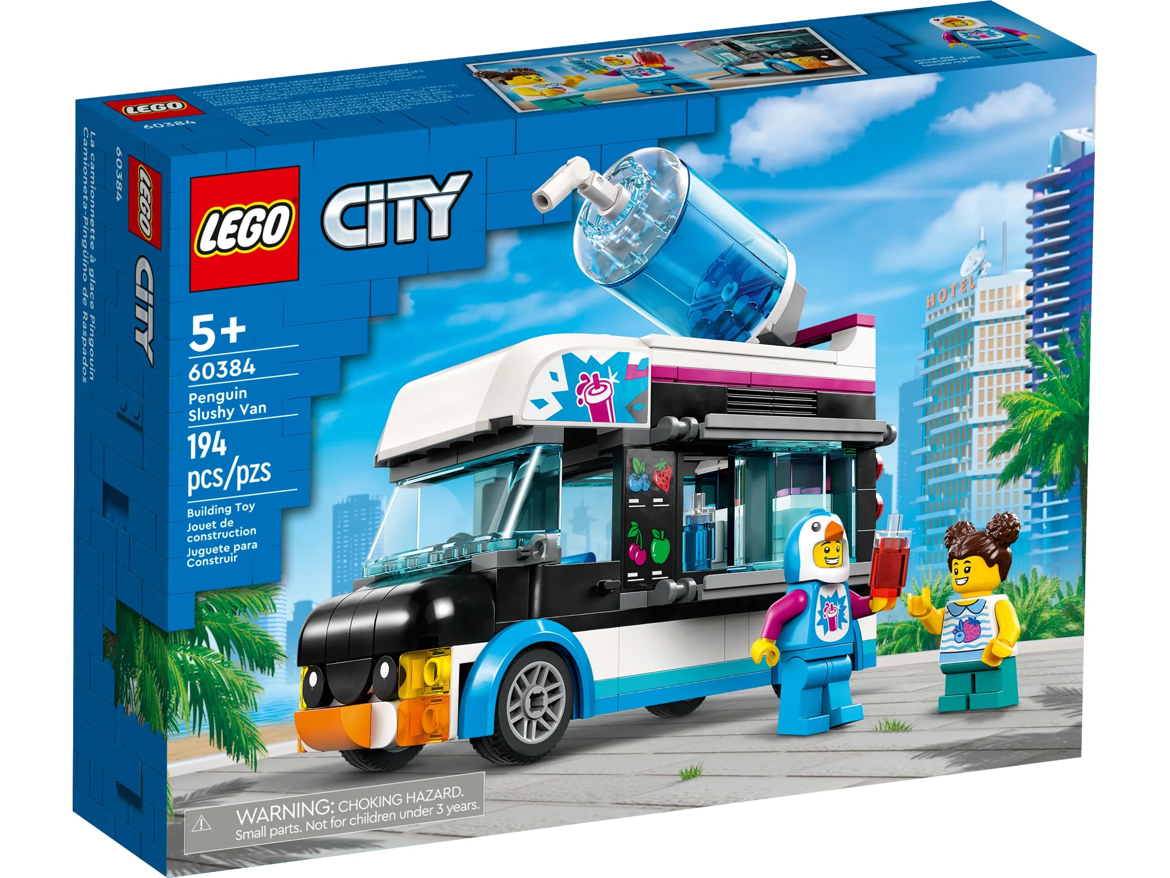 LEGO 60384 City Веселий фургон пінгвіна