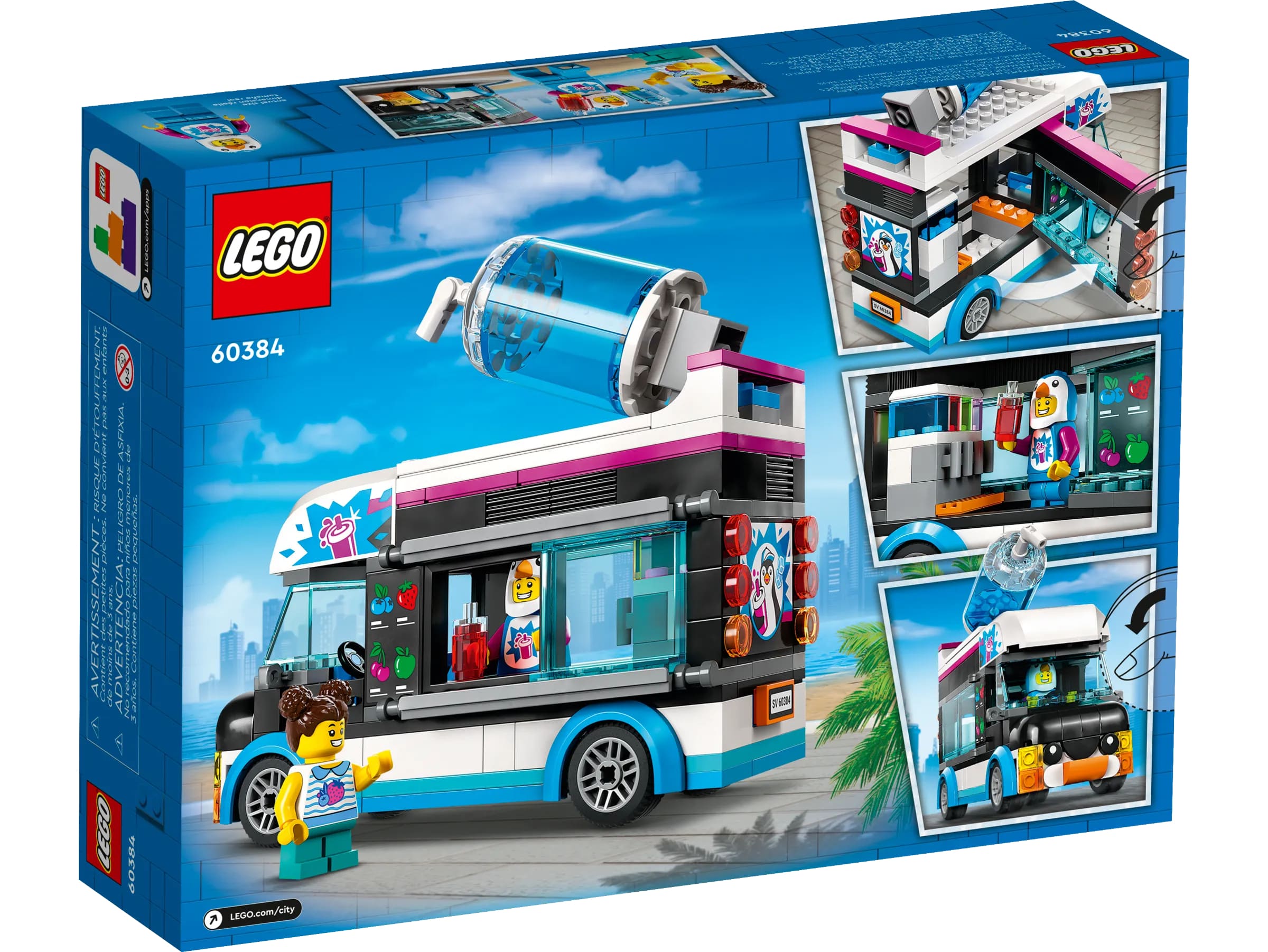 LEGO 60384 City Веселий фургон пінгвіна