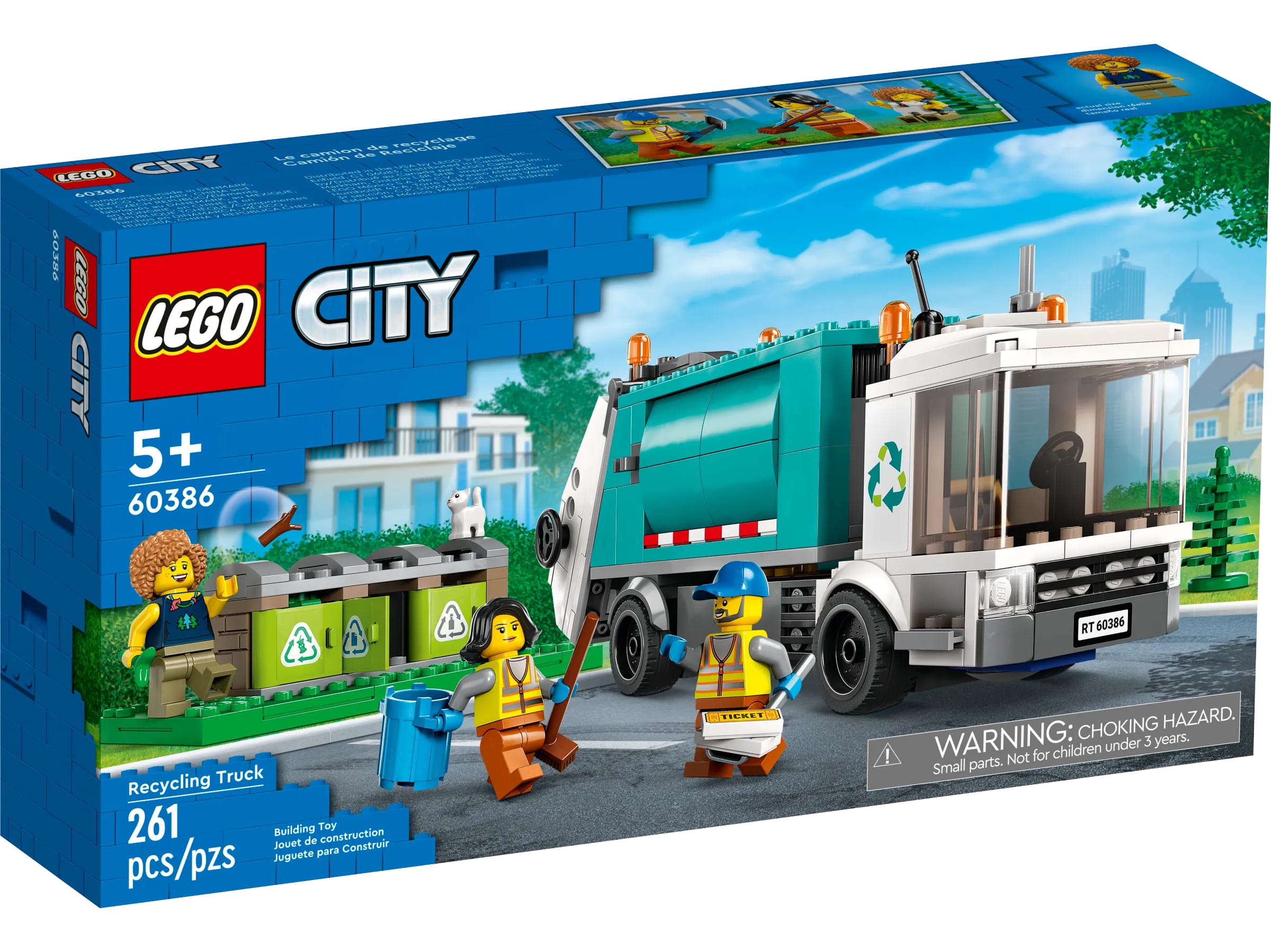 LEGO 60386 City Сміттєпереробна вантажівка