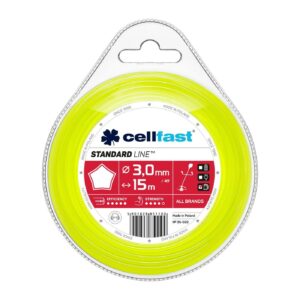 Ліска косильна Cellfast зірка, 3 x 15м (35-022)