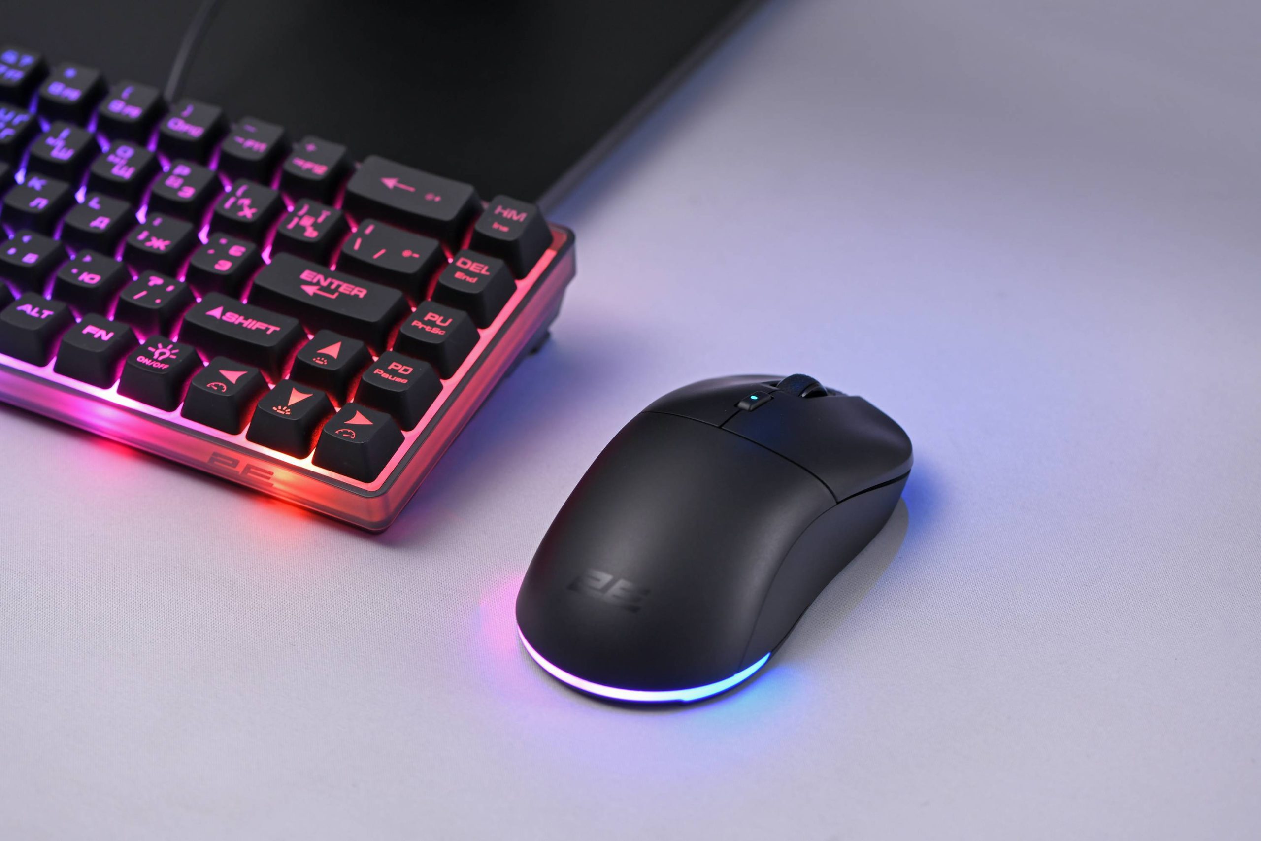 Миша 2E GAMING HyperDrive Lite WL, RGB, USB-A/WL, чорний