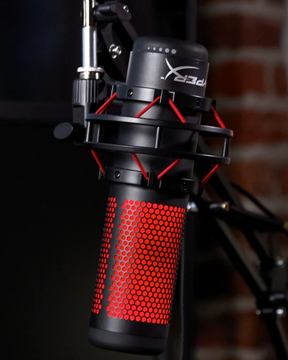 Мікрофон HyperX QuadCast Mic, Black (4P5P6AA)