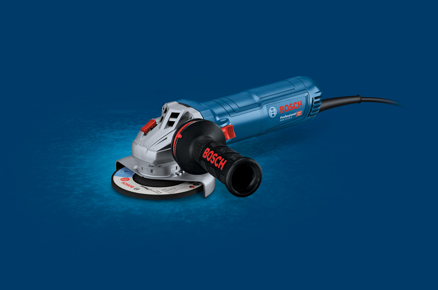 Шліфмашина кутова Bosch GWS 12-125 S, 125мм, 1200ВТ, 11000об•хв, 2.8кг