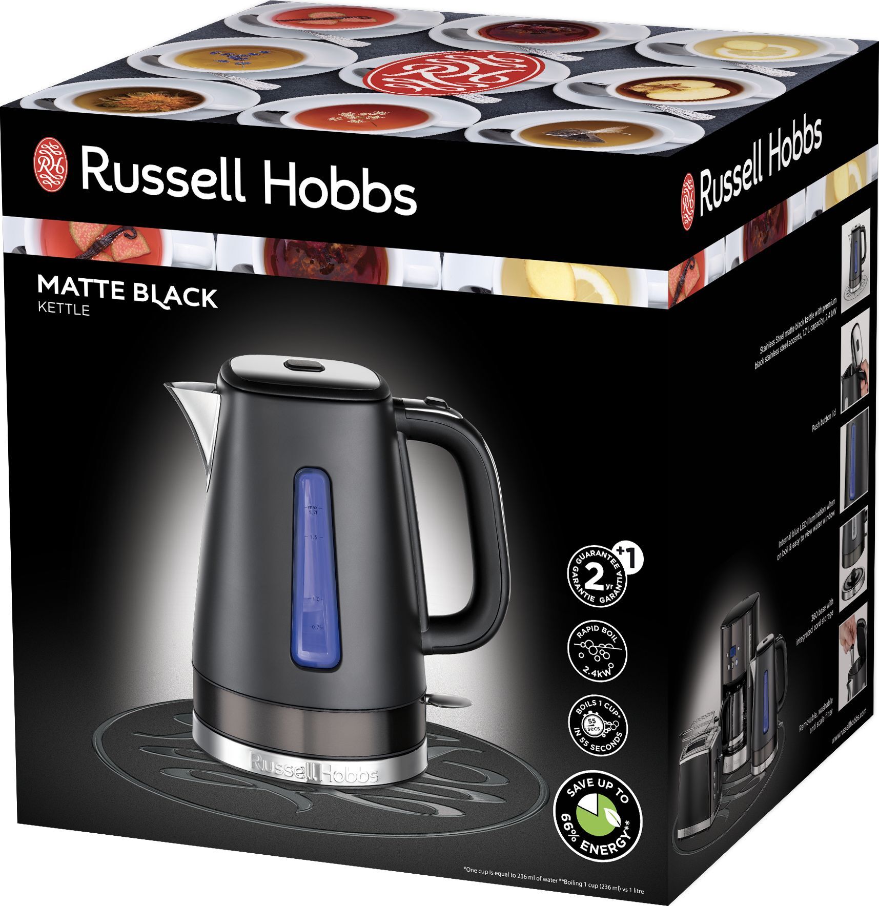 Электрочайник Russell Hobbs 26140-70 Kettle Matte Black