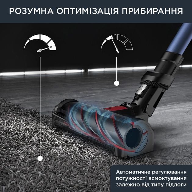 Акумуляторний пилосос Rowenta X-Force Flex 14.60 Auto Aqua RH99C0WO