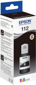 Контейнер с чернилами Epson 112 EcoTank L11160/L15150/L15160/L6490/L6550/L6570/L15180/L6580 Black pigm