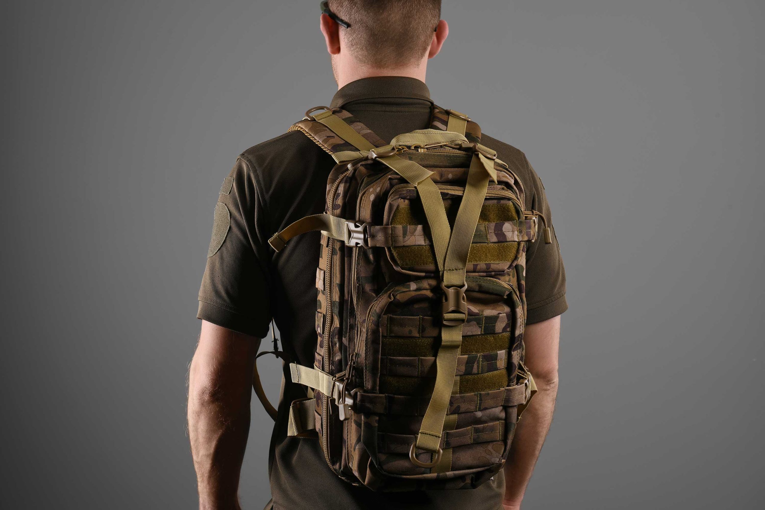 Рюкзак тактичний 2Е, 25L, Molle, камуфляж