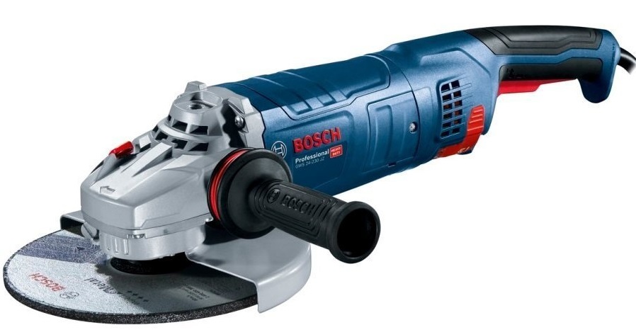 Шліфмашина кутова Bosch GWS 24-230 JZ, 230мм, 2400Вт , 8500об•хв, плавн. пуск, із системою захисту від пилу Cyclone Tech, 5.8кг