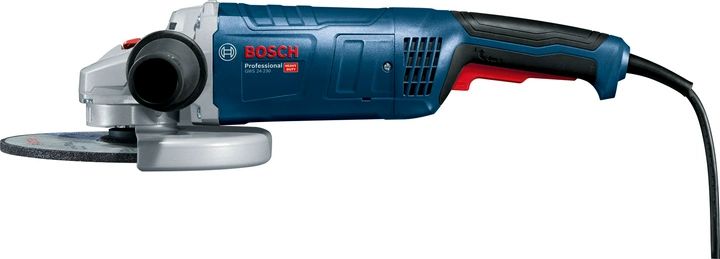 Шліфмашина кутова Bosch GWS 24-230 P, 230мм, 2400Вт, 8500об•хв, 5.7кг