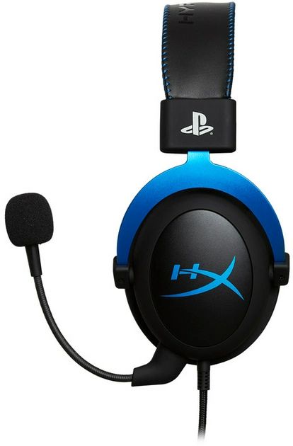 Ігрова гарнітура HyperX Cloud для PS5/PS4 3.5mm, Black/Blue (4P5H9AM)