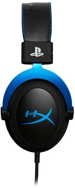 Ігрова гарнітура HyperX Cloud для PS5/PS4 3.5mm, Black/Blue (4P5H9AM)