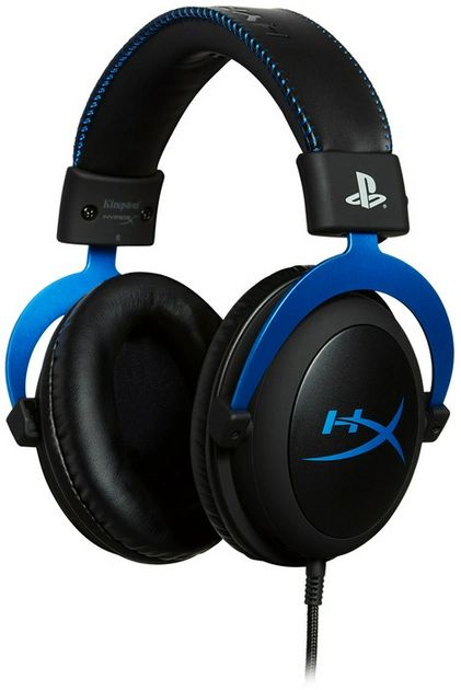 Ігрова гарнітура HyperX Cloud для PS5/PS4 3.5mm, Black/Blue (4P5H9AM)