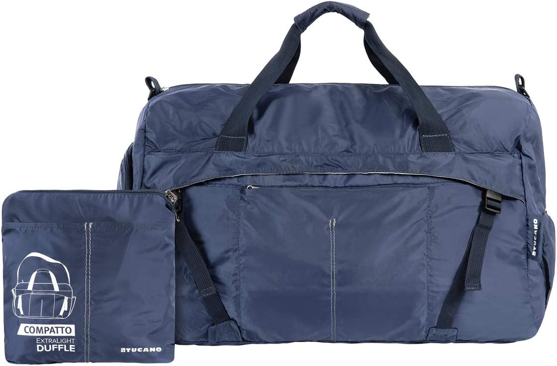 Сумка розкладна дорожня Tucano Compatto XL Duffle, синя