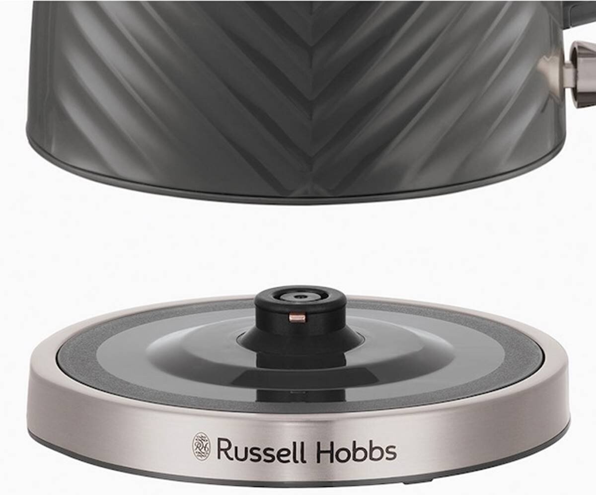 Електрочайник Russell Hobbs 26382-70 Groove, сірий