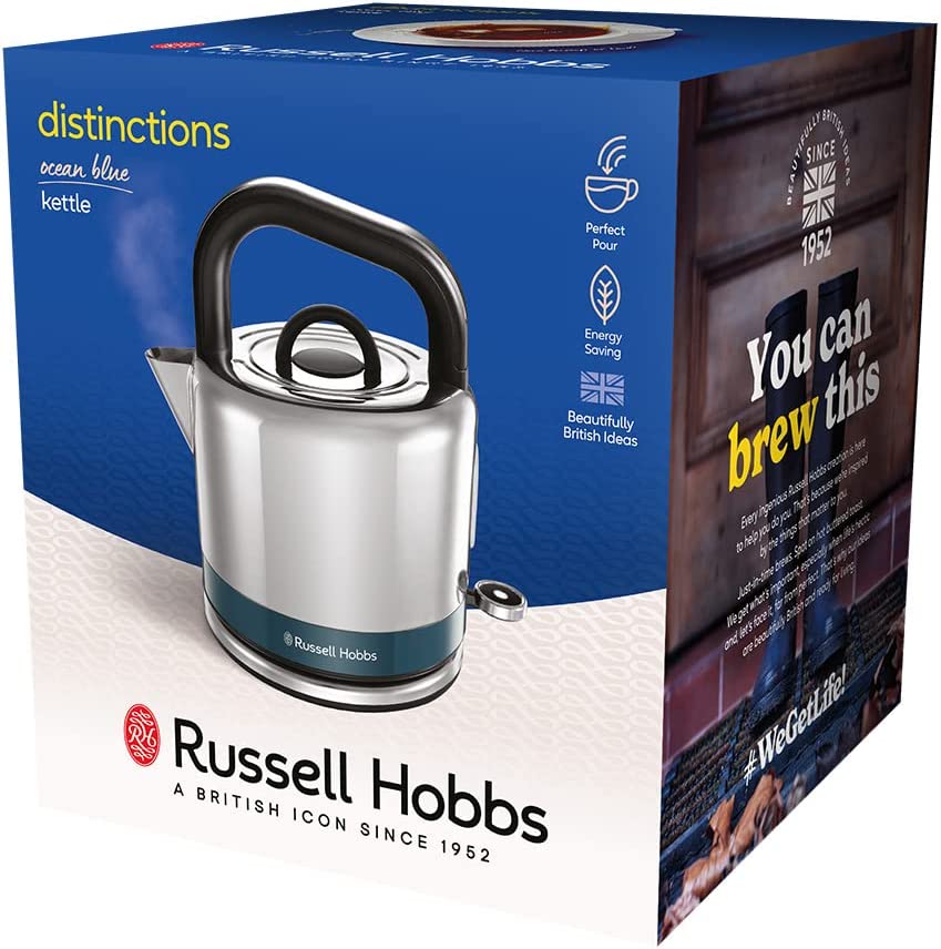 Електрочайник Russell Hobbs 26421-70 Distinctions, синій