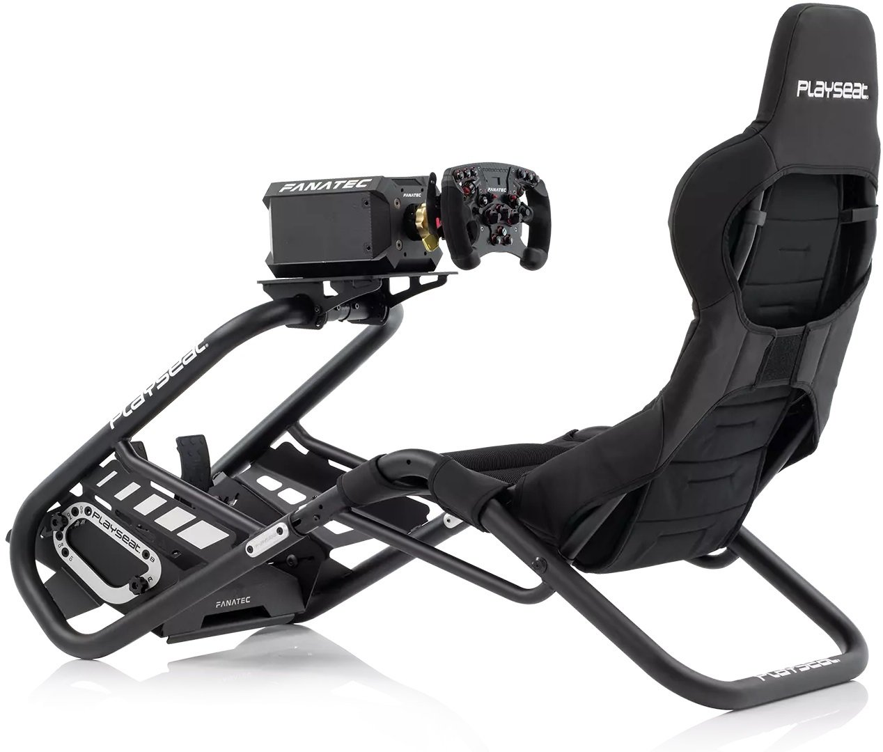 Кокпіт з кріпленням для керма та педалей Playseat Trophy - Black