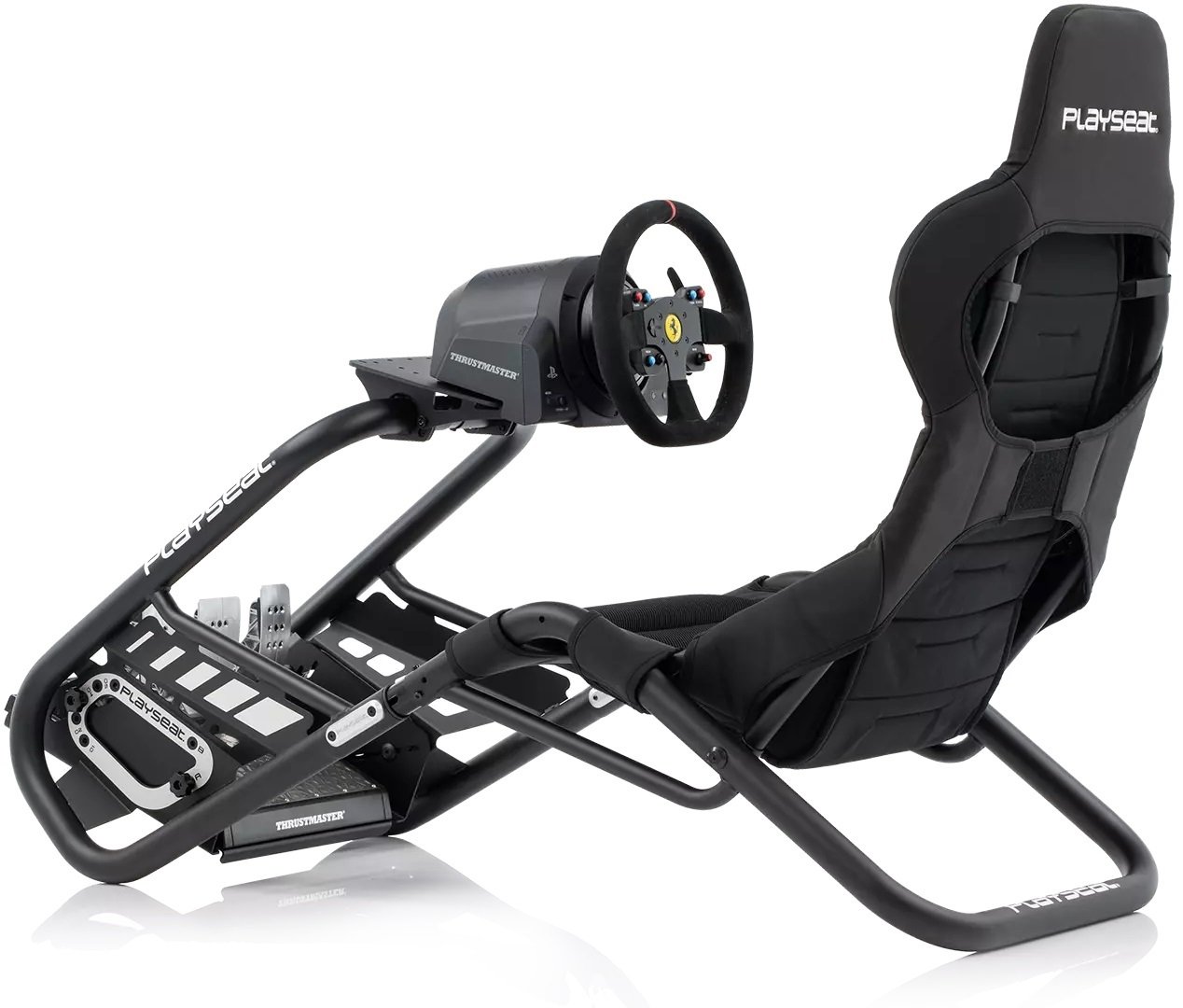 Кокпіт з кріпленням для керма та педалей Playseat Trophy - Black