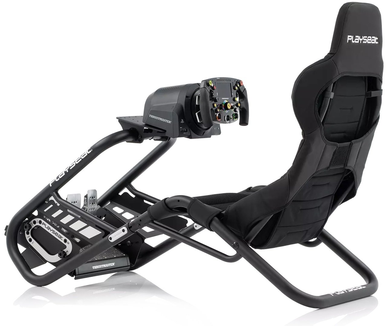 Кокпіт з кріпленням для керма та педалей Playseat Trophy - Black