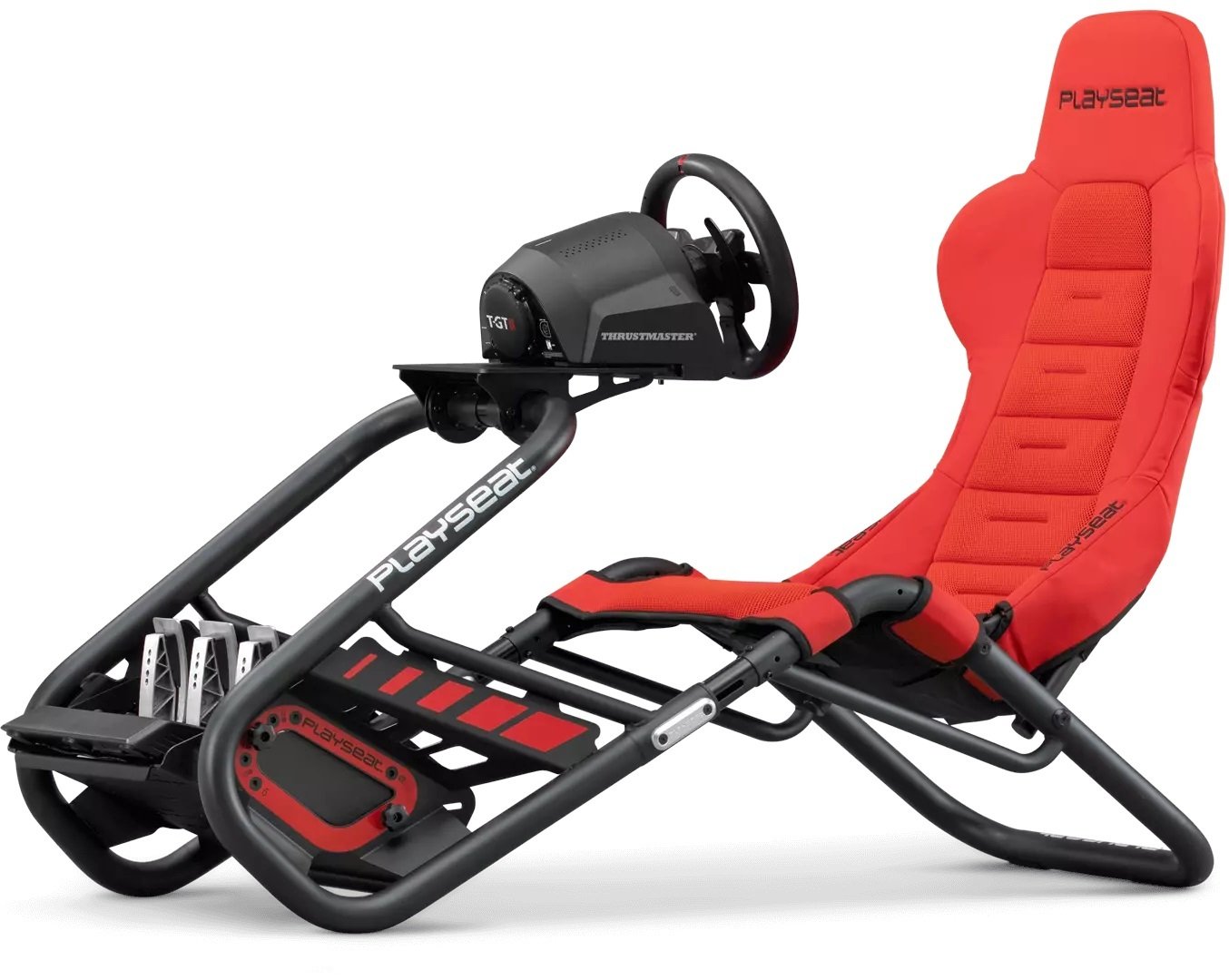 Кокпіт з кріпленням для керма та педалей Playseat Trophy - Red