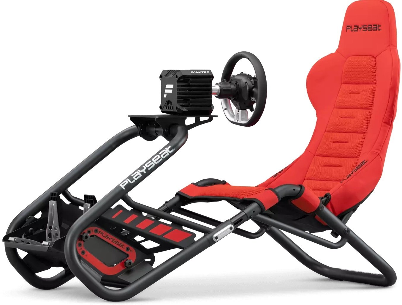 Кокпіт з кріпленням для керма та педалей Playseat Trophy - Red