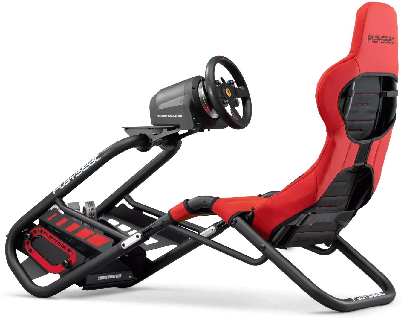 Кокпіт з кріпленням для керма та педалей Playseat Trophy - Red