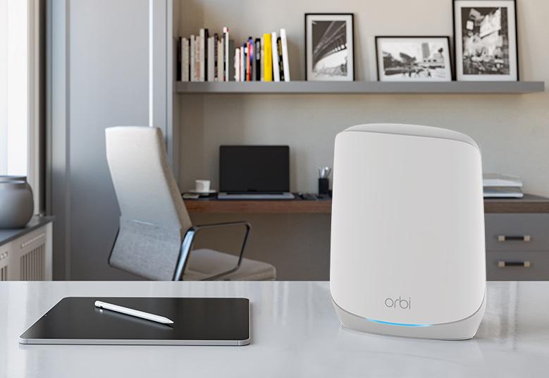 WiFi система NETGEAR Orbi RBK762S AX5400, WiFi 6, MESH, 3xGE LAN, 1xGE WAN, біл. кол. (2шт.) (RBK762S-100EUS)