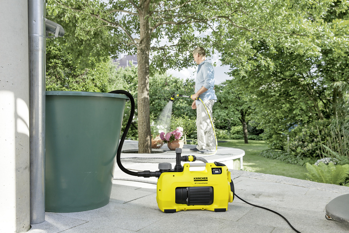 Насос садовий Karcher BP 4 H&G, 950 Вт, 3800 л/г, 45 м, 4.5 бар, 8 м, 38 °C, G1, 10.69 кг