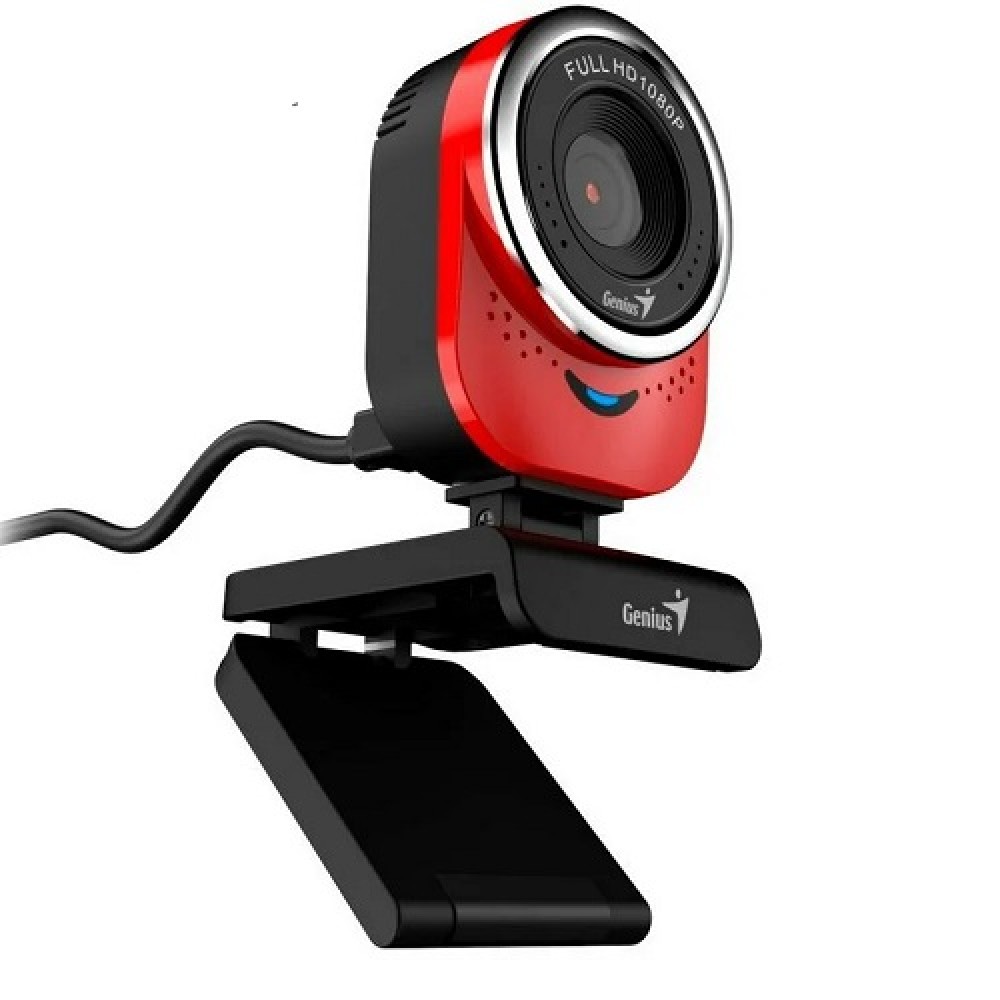 Вебкамера Genius Qcam-6000 Full HD Red (32200002408)