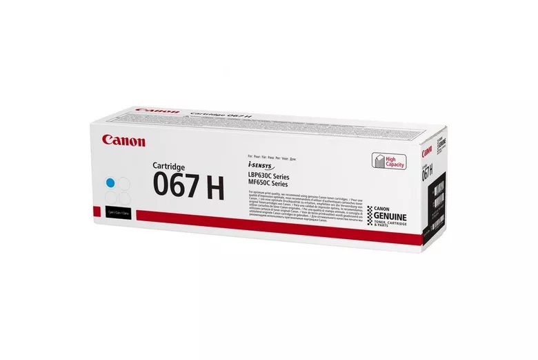 Картридж Canon 067H MF651Cw/MF655Cdw/MF657Cdw/LBP631Cw/LBP633Cdw Cyan (2350 стор.)