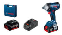 Гайковерт Bosch Professional GDS 18V-400, 2*18 В GBA 5 Аг (0.601.9K0.020)