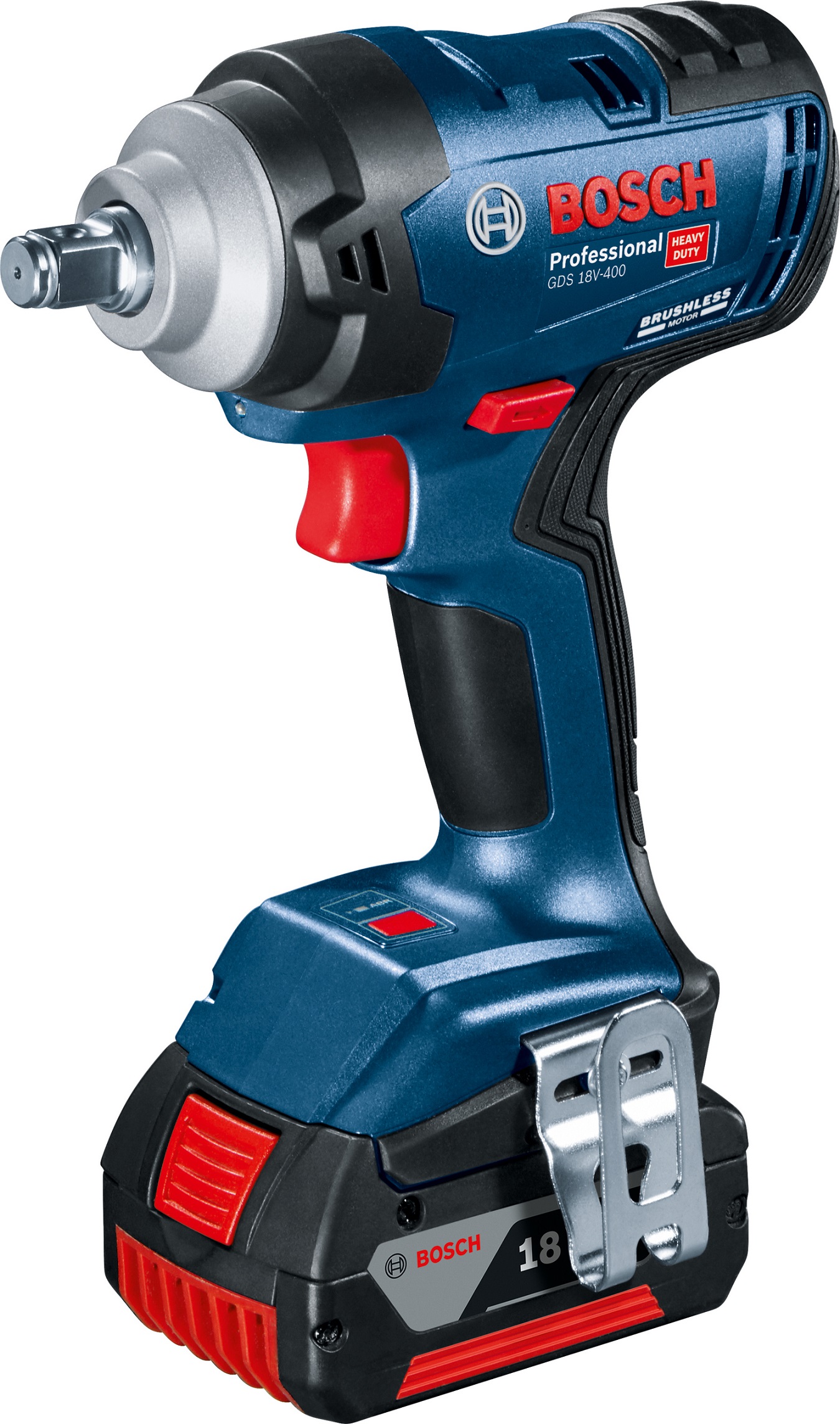 Гайковерт Bosch Professional GDS 18V-400, 2*18 В GBA 5 Аг (0.601.9K0.020)