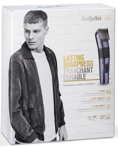 Машинка для стрижки волосся Babyliss E976E