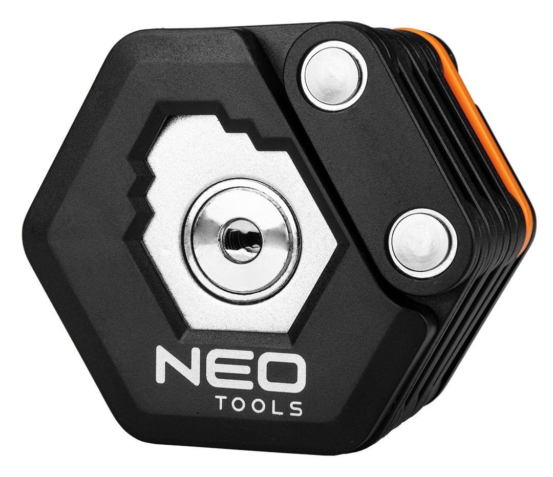 Замок протиугінний Neo Tools складаний, цинковий сплав + ABS пластик, 3 ключі, 78см, 0.62кг