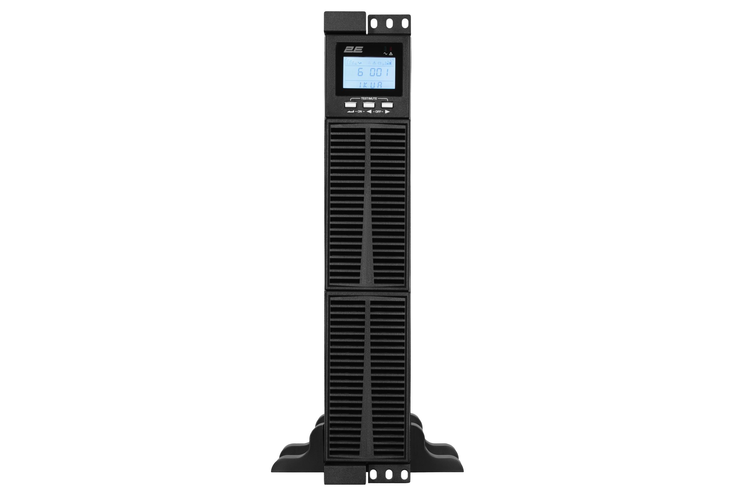 ДБЖ 2E OD1000RT, 1000va/900w, rt2u, lcd, usb, 3xschuko (2E-OD1000RT)