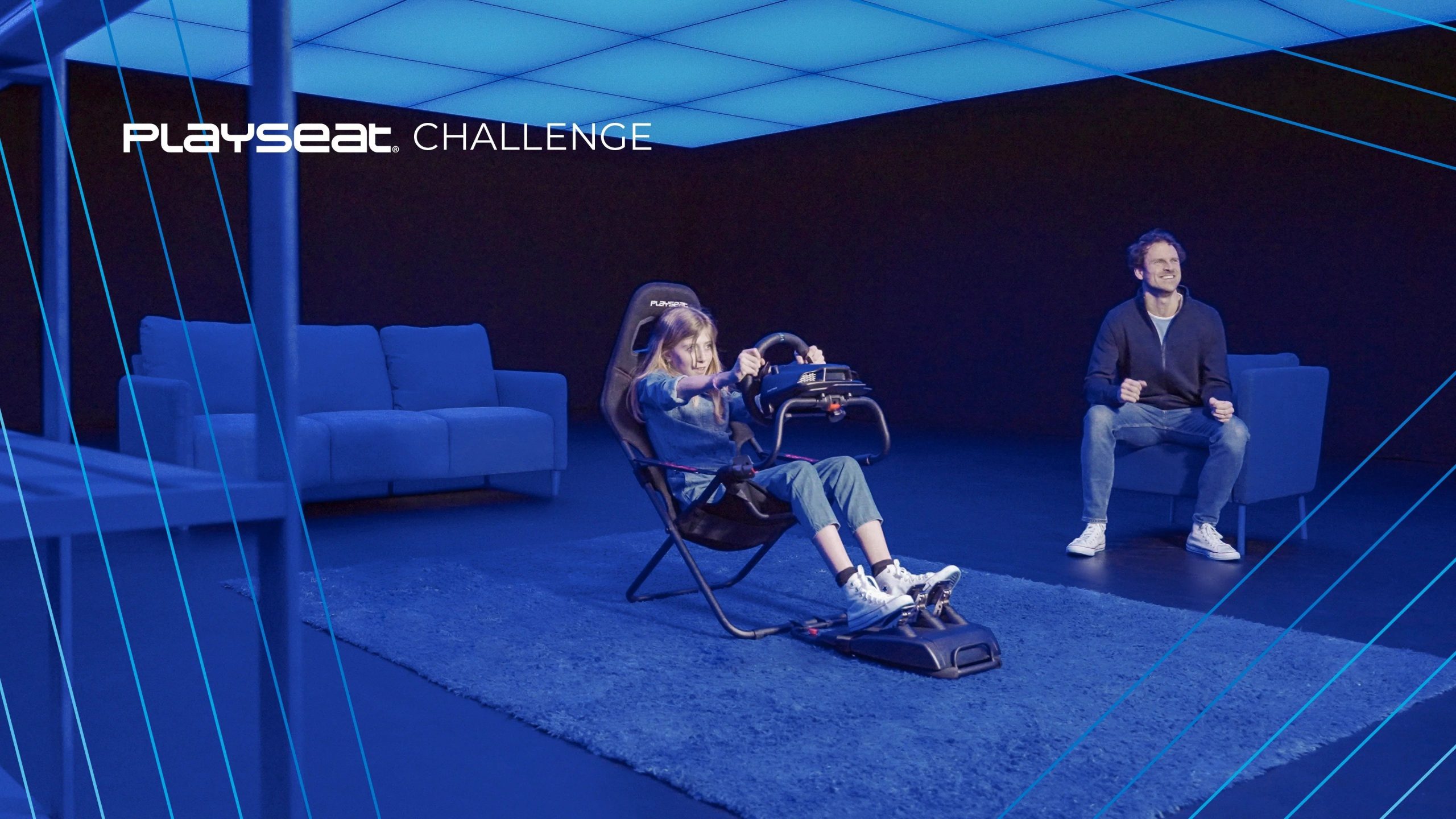 Ігрове крісло з кріпленням для Керма Playseat Challenge - ActiFit