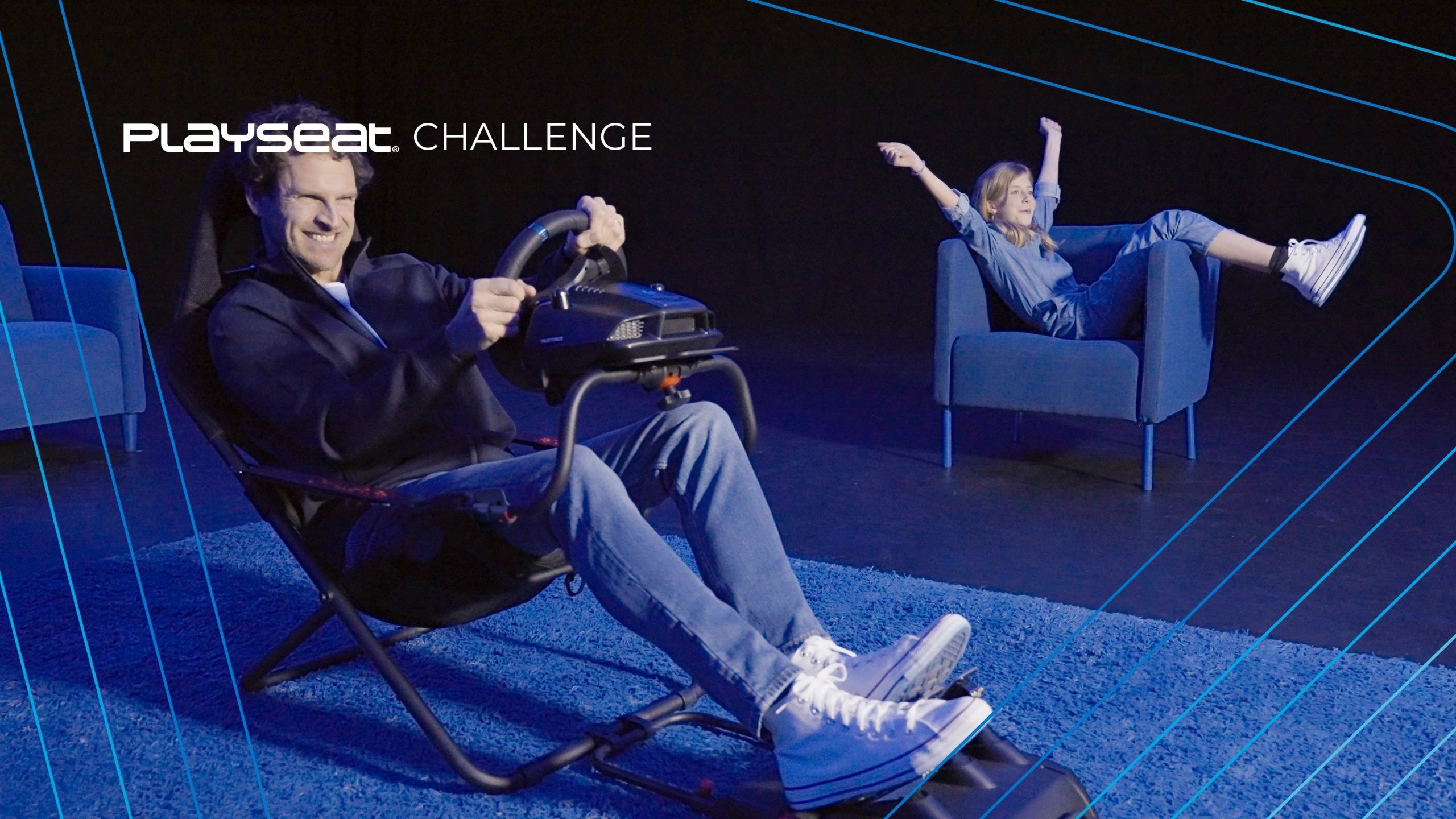 Ігрове крісло з кріпленням для Керма Playseat Challenge - ActiFit