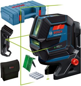 Лазерний нівелір Bosch Professional GCL 2-50 G у валізі з тримачем RM 10, затискачем DK 10 (0.601.066.M02)