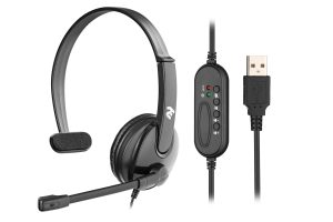 Гарнітура 2E CH12MU Mono On-Ear USB (2E-CH12MU)