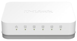 Комутатор D-Link GO-SW-5G/E 5xGE, Некерований (GO-SW-5G/E)