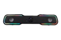 Акустична система 2E PCS101 RGB, 2.0, USB, Black (2E-PCS101BK)