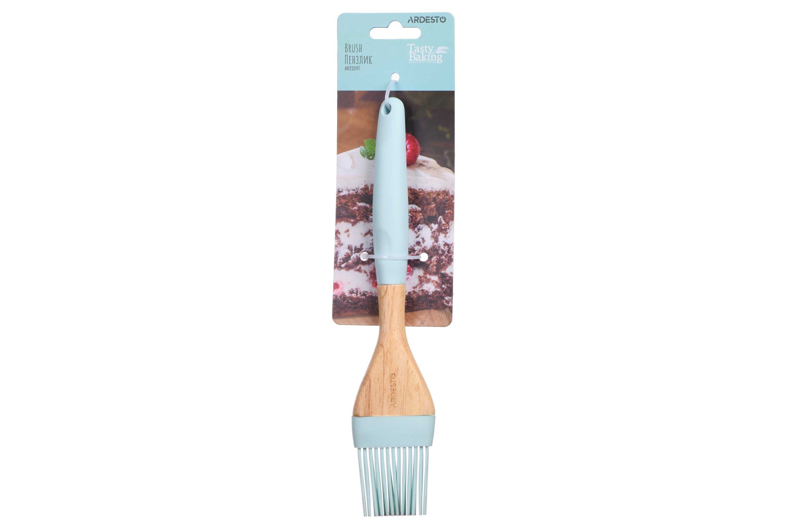 Пензлик Ardesto Tasty Baking 24 см, силікон, дерево (AR2324T)