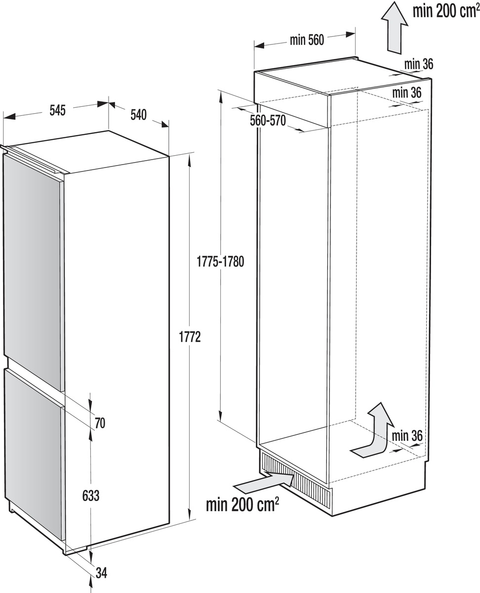 Холодильна шафа Gorenje RKI418FE0