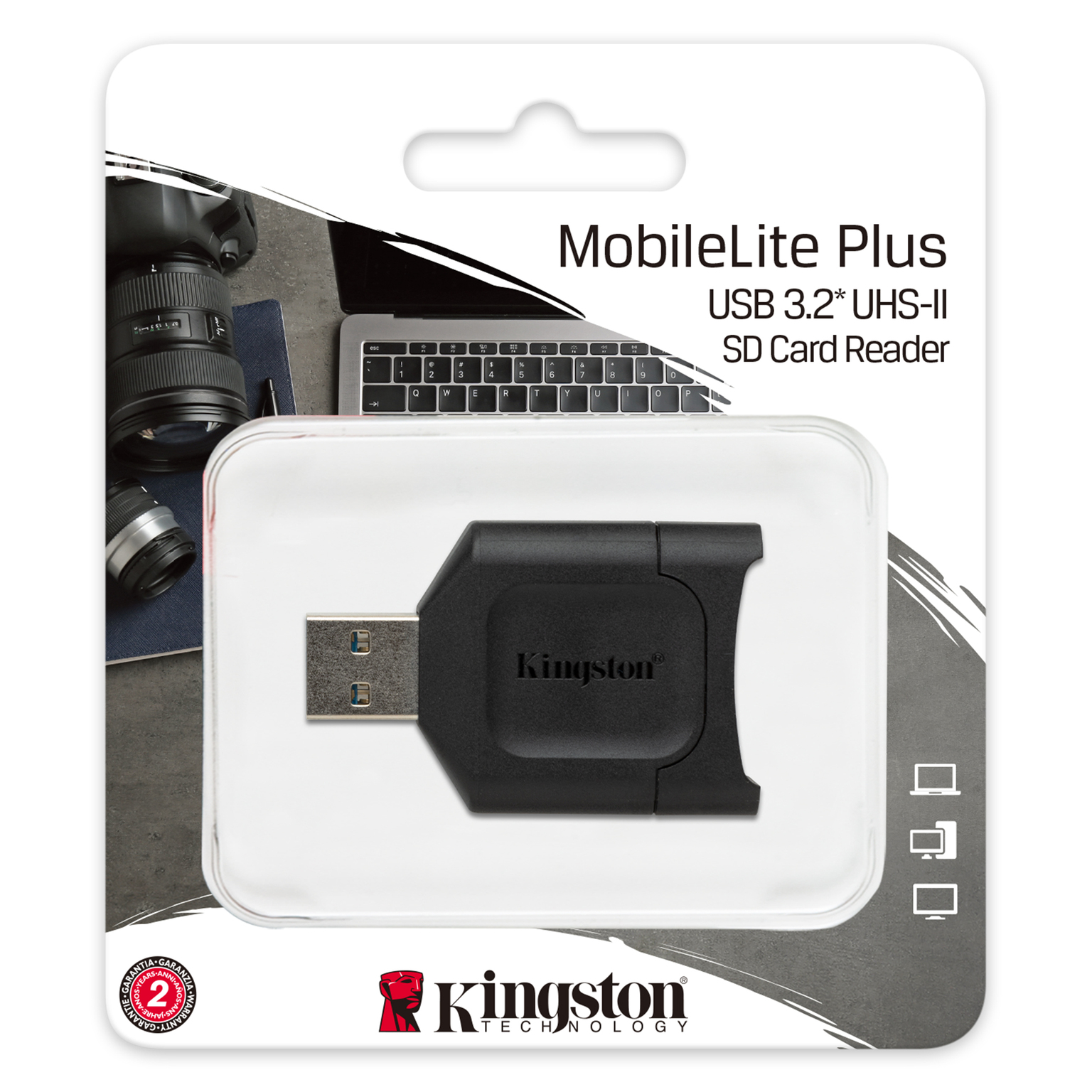 Кардрідер Kingston USB 3.1 SDHC/SDXC (MLP)