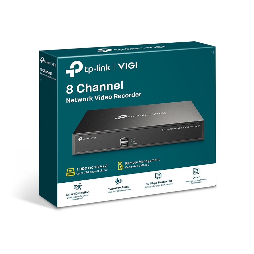 IP-відеореєстратор TP-LINK VIGI NVR1008H (VIGI-NVR1008H)