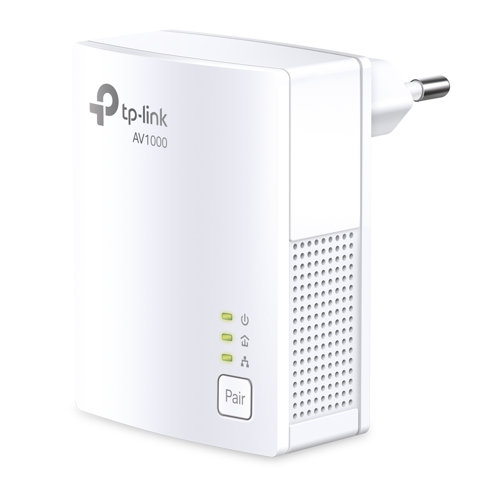 Комплект Адаптерiв Powerline TP-LINK TL-PA7017KIT AV1000, 1xGE, (TL-PA7017 2шт)