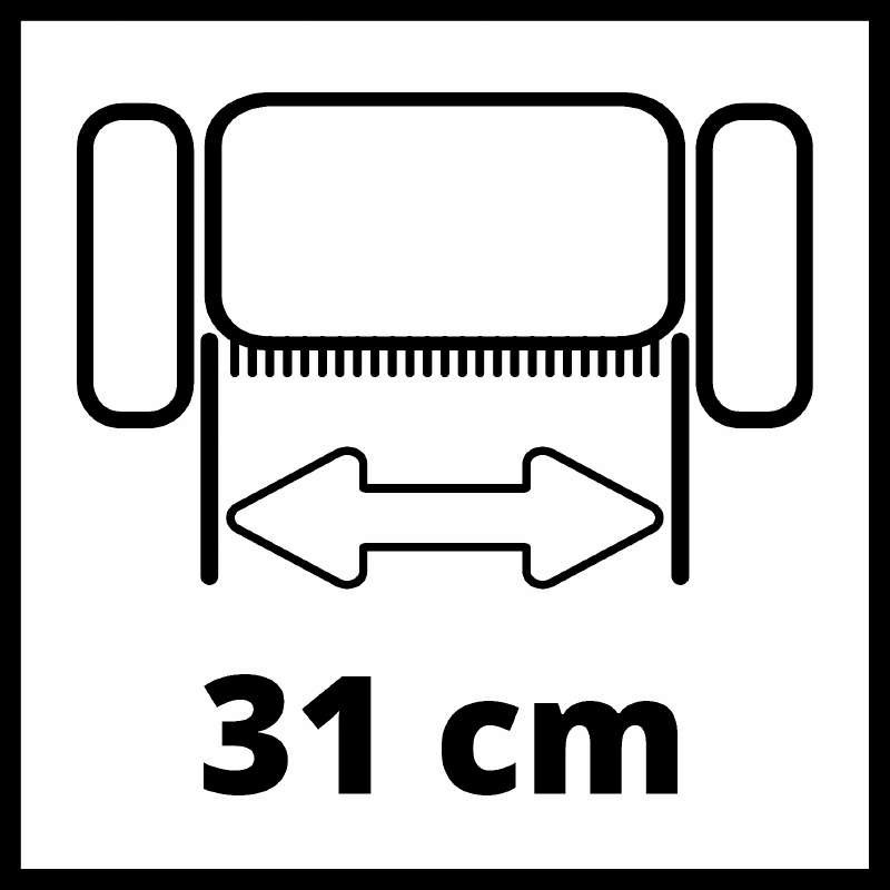 Аератор-скарифікатор акумуляторний Einhell GC-SC 36/31 Li, PXC 18В, 31см, 10.9кг (без АКБ та ЗП)