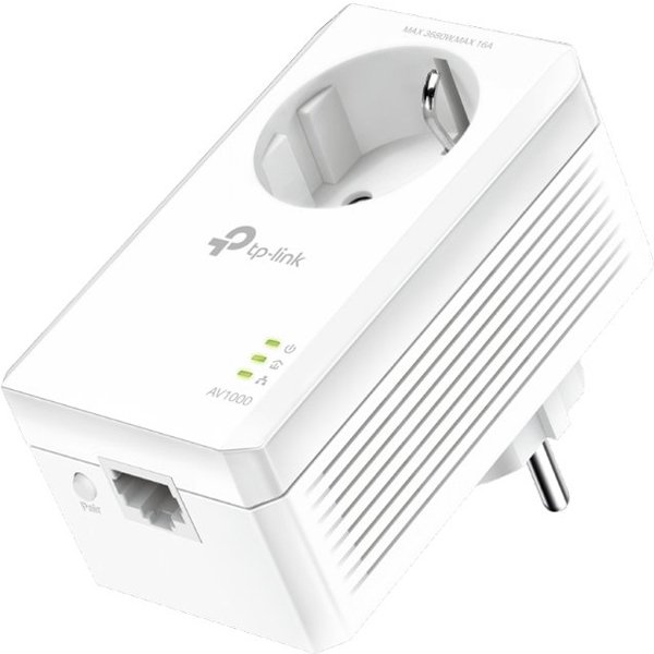 Powerline-адаптер TP-LINK TL-PA7017P AV1000 1xGE розетка