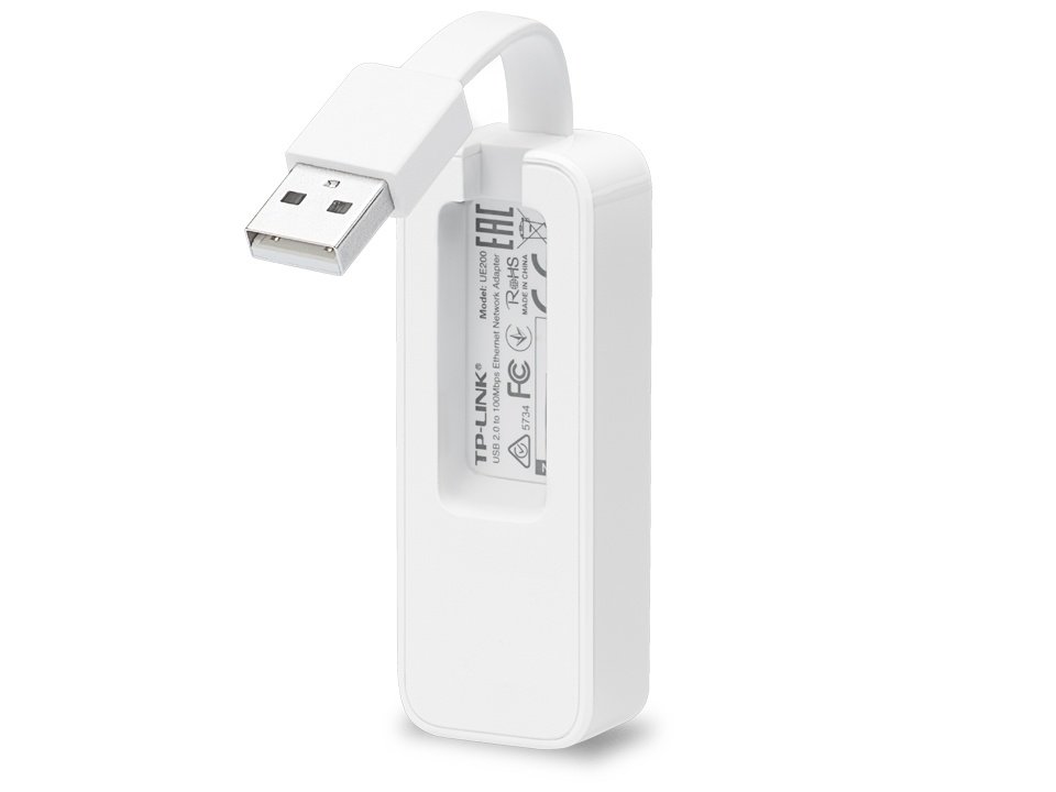 Мережевий адаптер TP-LINK UE200 1xFE, USB