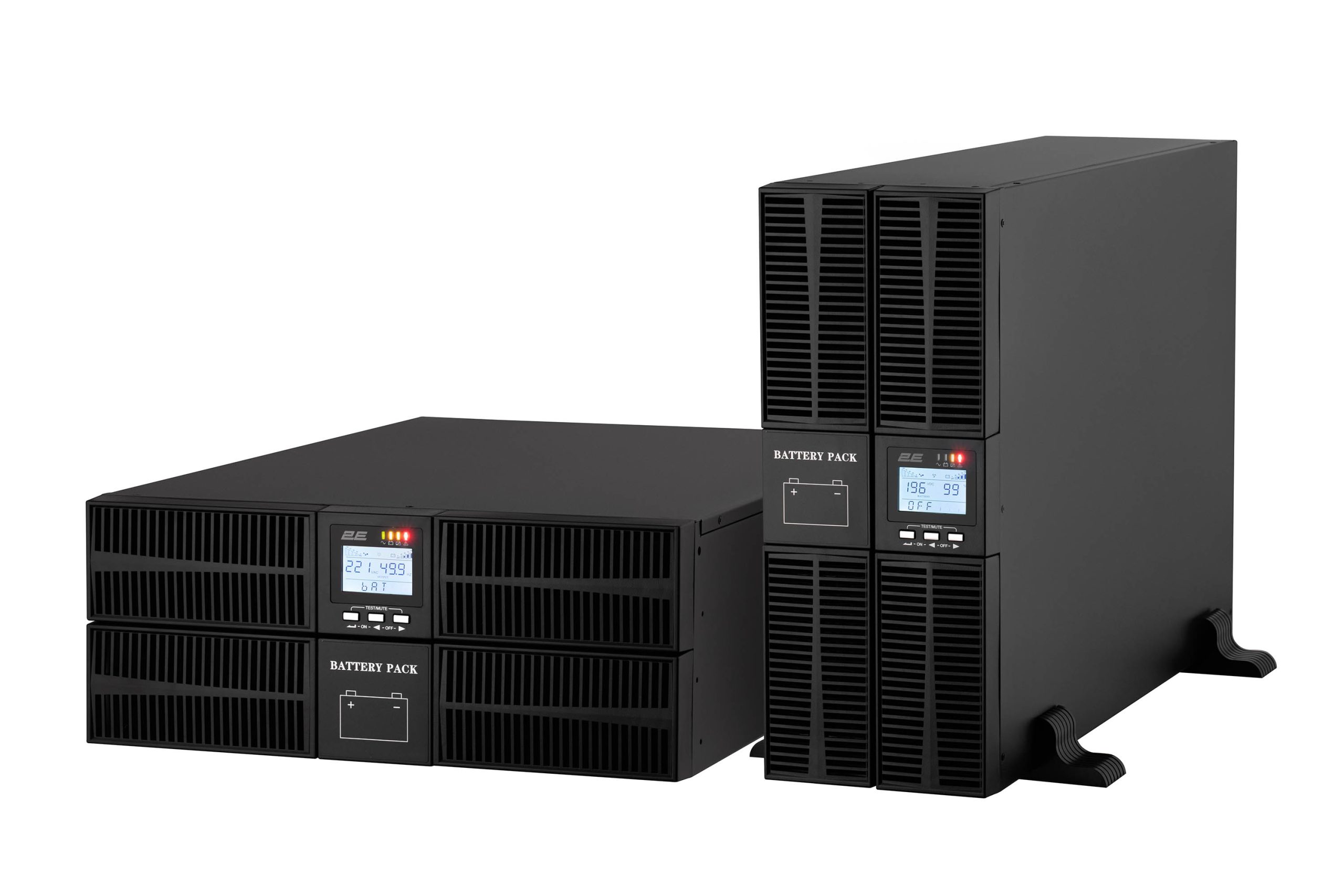 ИБП 2E SD6000RT, 6kVA/6kW, RT4U, LCD, USB, Terminal in&out (2E-SD6000RT)