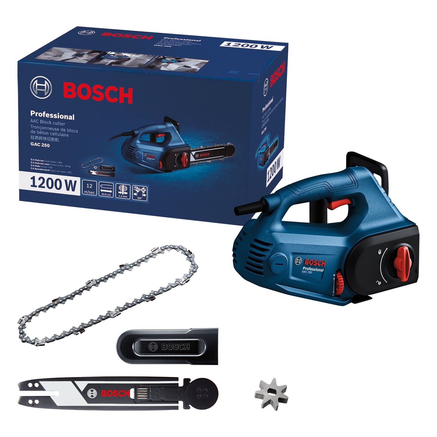 Пила для газобетонних блоків Bosch Professional GAC 250 (0.601.2B6.020)